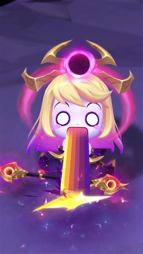 Dark Cosmic Lux I TFT Patch 16.1 | Chibi Champion Showcase - Teamfight Tactics