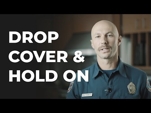 Earthquake Safety: Drop, Cover & Hold On