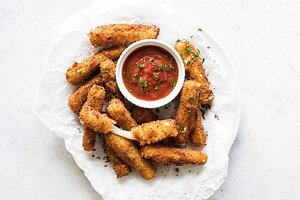 Homemade Mozzarella Sticks