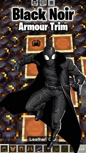 🛡️ Minecraft Superhero's Armor Trim: Epic Custom Designs! 💥🔧👕#shorts