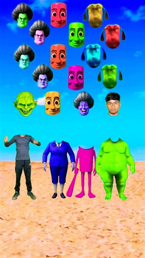 Dancing baby |scary Teacher 3D, dog dance, Tum Tum sahoor, | &Me Correct head matching #shorts