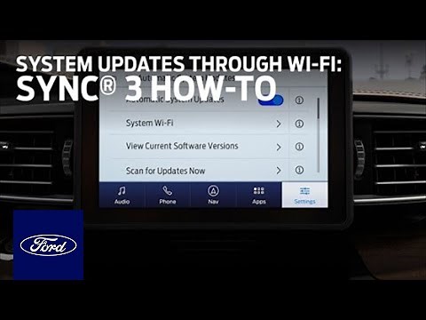 SYNC® 3 Automatic System Updates Through Wi-Fi | SYNC® 3 How-To | Ford