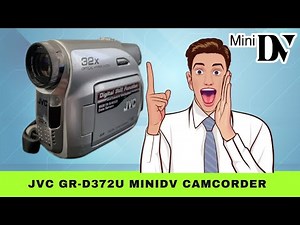 JVC GR D-372U MiniDV Camcorder: Specs and Features