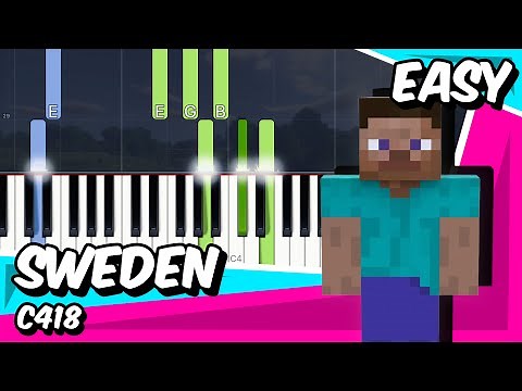 Sweden - C418 / Piano Tutorial