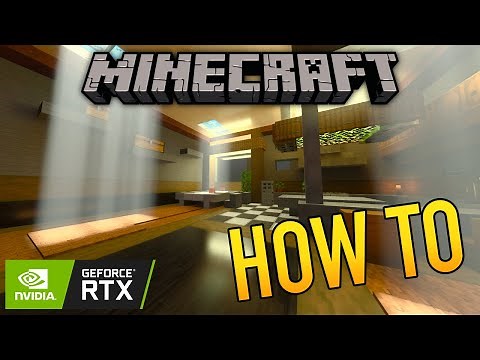 HOW TO GET RAY-TRACING IN MINECRAFT (Official Nvidia RTX)