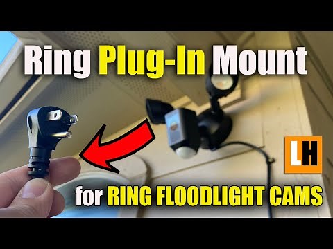 Ring Floodlight Cam Plug In Mount