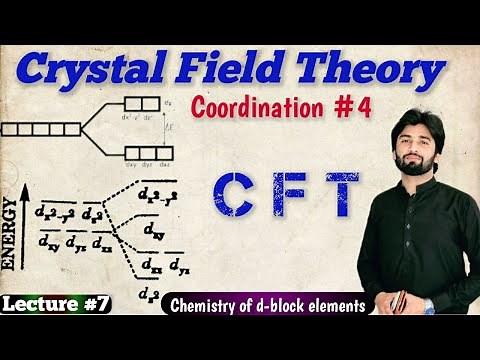 CFT in Tetrahedral and Square Planer Complexes | cft in Coordination Number 4 #cft #mws