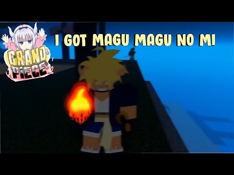 Finding Magu Magu No Mi AKA Magma Devil Fruit In Grand Piece Online | ROBLOX | GPO