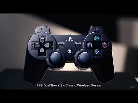 Evolution of PlayStation Controllers (1994–2020) – From PS1 to PS5 in 4K