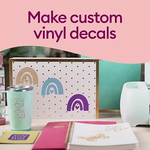 Want to make custom stickers and labels? With a Cricut cutting machine, it’s just four easy steps. | Cricut