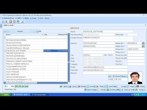 Full Customize Address Book Demo