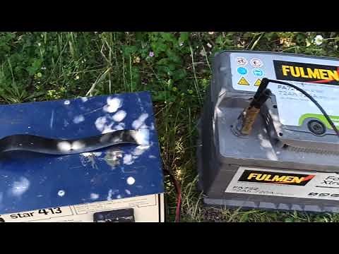 How to charge a 12V battery