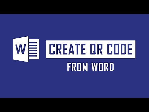 How to Create QR Code from Word Document?