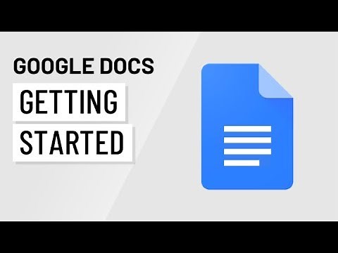 Google Docs: Getting Started