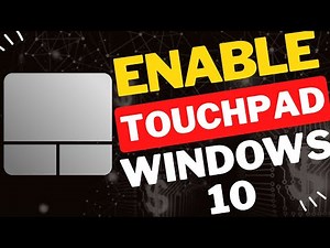 How to Enable Touchpad in Windows 10