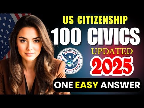 2026 random 100 civics questions and answers - U.S. citizenship interview I N400 Interview #n400