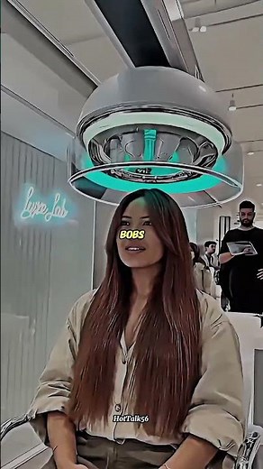 “Dubai’s new AI hair machine is going viral! Smart, fast & stylish. #DubaiTech #AIBeauty