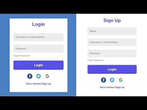 Responsive Registration Form using HTML CSS and JavaScript