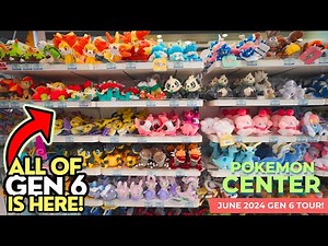 Ranking EVERY NEW Gen 6 Pokémon FIT Plush at the Pokémon Center! | Fukuoka June 2024 Tour