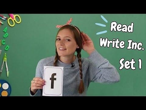 Read Write Inc. | Set 1 Sounds | Learn Phonics | British Teacher