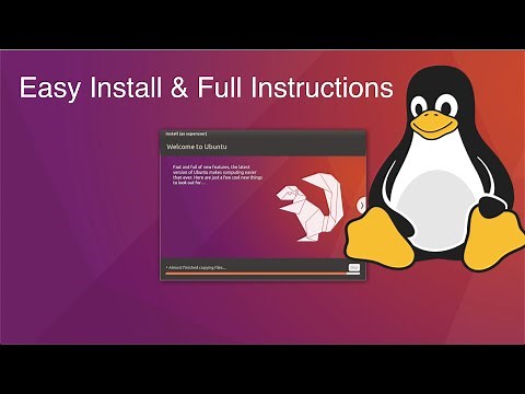 How to Install Ubuntu 16.04 LTS Linux Tutorial - (Linux Beginners Guide)