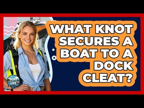 What Knot Secures A Boat To A Dock Cleat?