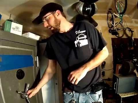 How To Change Dial Safe Lock To Electronic Keypad Safe Lock