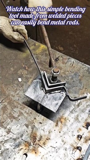 🛠️ Powerful Homemade Metal Bender