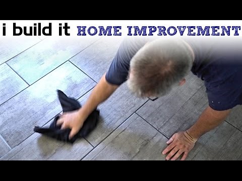 Grouting Ceramic Tiles