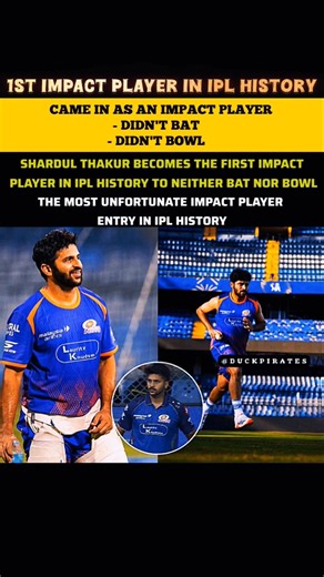 Impact Player Ya Attendance Player? 😂 Shardul Thakur Ka Silent Entry!
