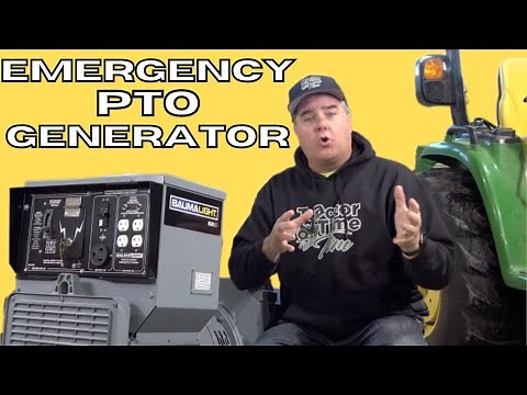 Power Your Home with Your Compact Tractor! PTO Generator Pros & Cons!
