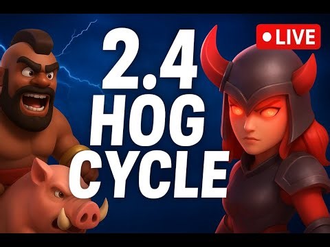 🔴 2.4 HOG CYCLE LIVE 🐖💨 • Insane Outplays • Full CHAOS 🔥⚡