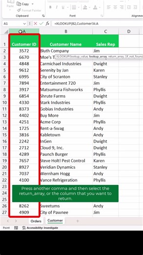 How to do an XLOOKUP in Excel or Google Sheets - 12 Days of Spreadsheets