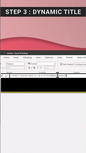 Boost Sales Performance: 4 Steps To Crafting Powerful KPIs In Power BI | NextGen BI Guru #Shorts
