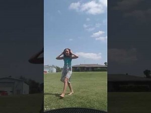 Our first video❤ doing gymnastics