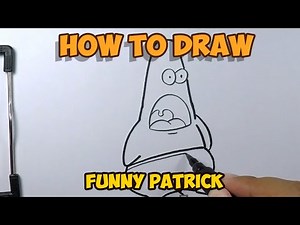 How to Draw Funny Patrick || meme patrick