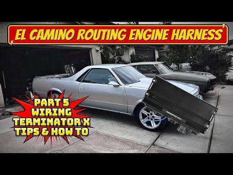El Camino - Video 5 Wiring the Terminator X Max and connecting to the LS engine