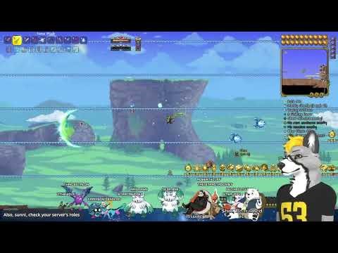 (Part 7) Terraria COLLABNITY mod. With @its_itsune and @shin_bearamedic