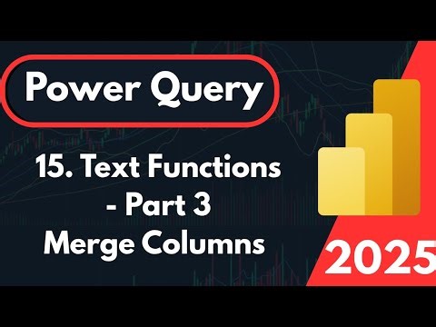 Power Query Editor -Merge Column #powerquery #powerbi
