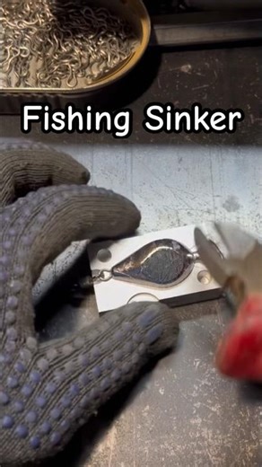 How to make fishing sinkers.