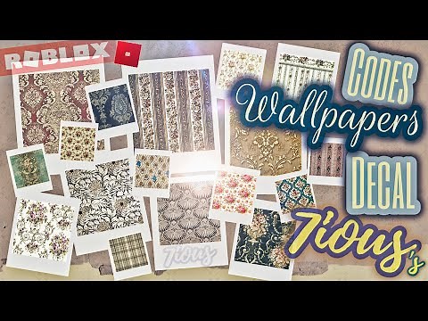 Decals Codes Wallpapers | Decals Ids | Bloxburg ROBLOX