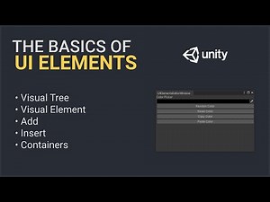 Unity UI Elements - The Basics