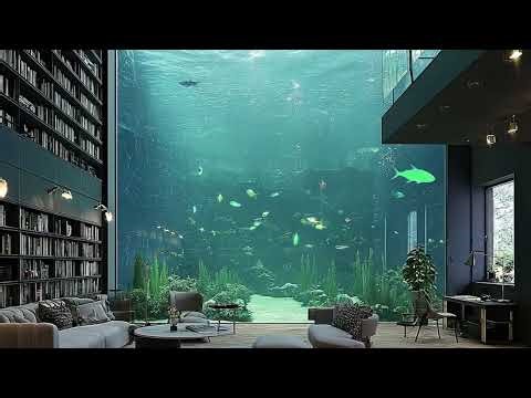 Dreamlike Home with Giant Aquarium | 초대형 아쿠아리움을 품은 꿈같은 집