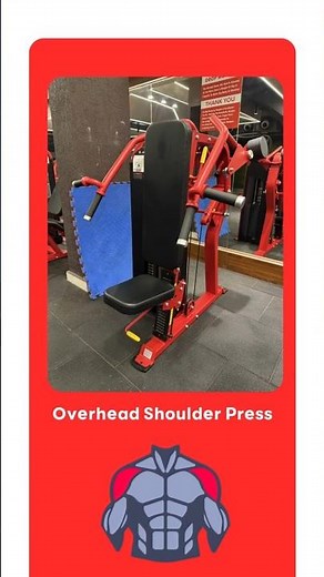 Overhead Shoulder Press Machine Tutorial | Build Strong Shoulders | Optimum Fitness Nadiad