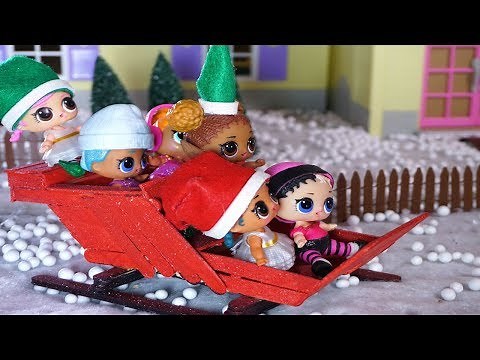 LOL SURPRISE DOLLS Christmas Movie!