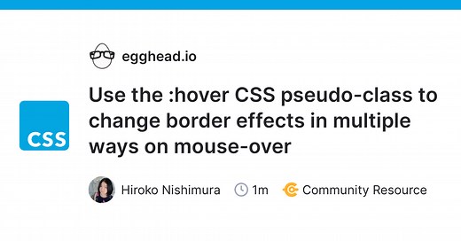 Use the :hover CSS pseudo-class to change border effects in multiple ways on mouse-over
