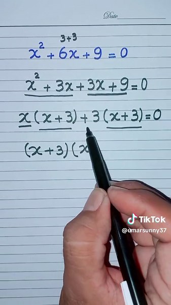 Algebraic Solution of Linear Equations in Mathematics