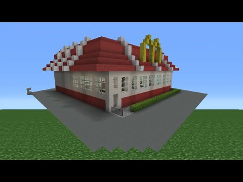 Minecraft Tutorial: How To Make A McDonald's Restaurant