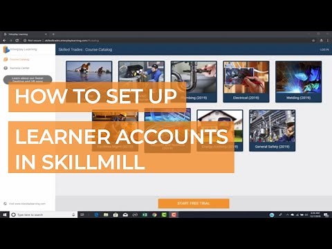 Setting Up Your Learners Account in Interplay Learning's Training Catalog