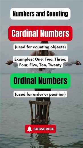 Ordinal Numbers vs. Cardinal Numbers | English Numbers Made Easy